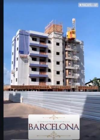 Torre do Residencial Barcelona em alvenaria estrutural