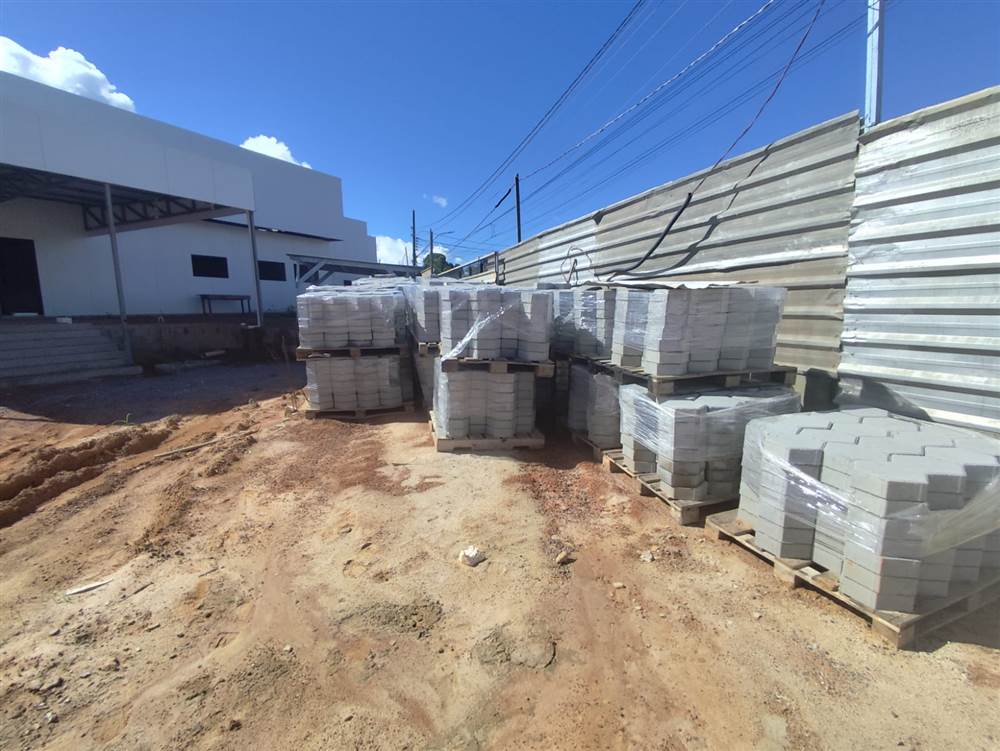Acesso pavimentado do Hospital Geral de Santana