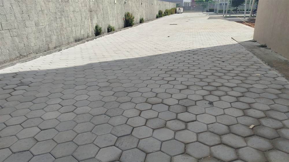 Área pavimentada do TRT