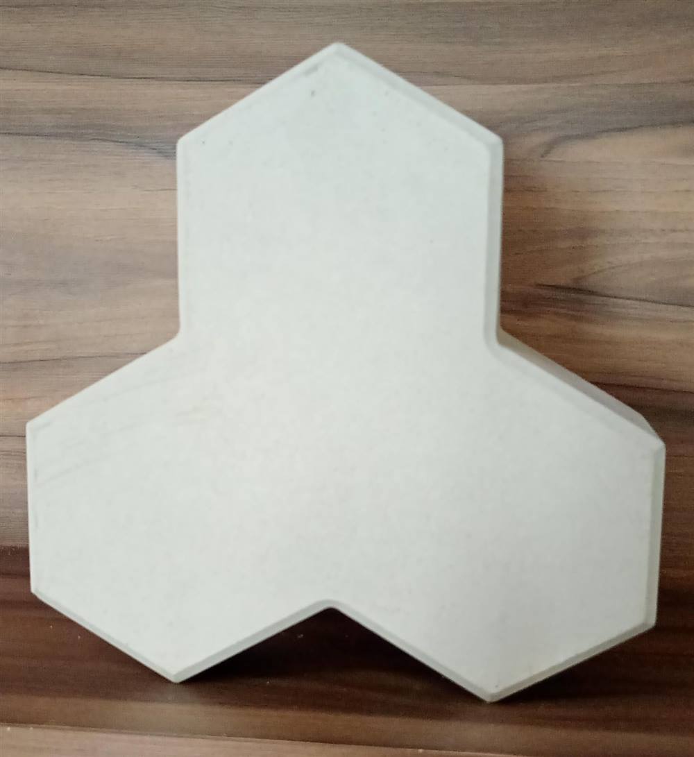 Paver 3 Pontas – Cor Concreto 20×20×6 cm
